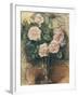 Roses dans un verre-Pierre-Auguste Renoir-Framed Giclee Print