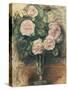 Roses dans un verre-Pierre-Auguste Renoir-Stretched Canvas