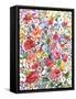 Roses Do Ramble-Neela Pushparaj-Framed Stretched Canvas