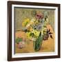 Roses et anemones. Oil on canvas (June 1890) 51.7 x 52 cm R.F. 1954-12.-Vincent van Gogh-Framed Giclee Print