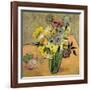 Roses et anemones. Oil on canvas (June 1890) 51.7 x 52 cm R.F. 1954-12.-Vincent van Gogh-Framed Giclee Print