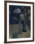 Roses et statuettes-Paul Gauguin-Framed Giclee Print