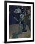 Roses et statuettes-Paul Gauguin-Framed Giclee Print