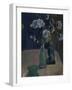 Roses et statuettes-Paul Gauguin-Framed Giclee Print