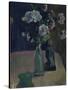 Roses et statuettes-Paul Gauguin-Stretched Canvas