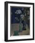 Roses et statuettes-Paul Gauguin-Framed Giclee Print