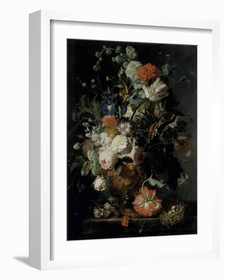 Roses, Flowers, Carnations-Jan van Huysum-Framed Giclee Print