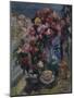 Roses, Gurzuf, 1916-Konstantin Alexeyevich Korovin-Mounted Giclee Print