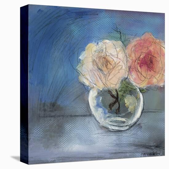 Roses I-Marina Louw-Stretched Canvas