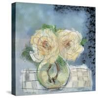 Roses II-Marina Louw-Stretched Canvas