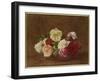 Roses in a Bowl, 1884-Henri Fantin-Latour-Framed Giclee Print