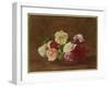 Roses in a Bowl, 1884-Henri Fantin-Latour-Framed Giclee Print