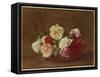 Roses in a Bowl, 1884-Henri Fantin-Latour-Framed Stretched Canvas