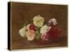 Roses in a Bowl, 1884-Henri Fantin-Latour-Stretched Canvas