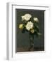 Roses in a Champagne Flute, 1873-Henri Fantin-Latour-Framed Giclee Print