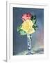 Roses in a Champaign-Glass, 1882-Edouard Manet-Framed Giclee Print
