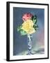 Roses in a Champaign-Glass, 1882-Edouard Manet-Framed Giclee Print