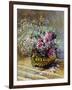 Roses in a Copper Vase, 1878-Claude Monet-Framed Giclee Print