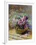 Roses in a Copper Vase, 1878-Claude Monet-Framed Giclee Print