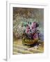 Roses in a Copper Vase, 1878-Claude Monet-Framed Giclee Print