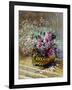 Roses in a Copper Vase, 1878-Claude Monet-Framed Giclee Print