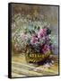 Roses in a Copper Vase, 1878-Claude Monet-Framed Stretched Canvas