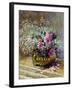 Roses in a Copper Vase, 1878-Claude Monet-Framed Giclee Print