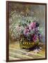 Roses in a Copper Vase, 1878-Claude Monet-Framed Giclee Print