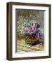 Roses in a Copper Vase, 1878-Claude Monet-Framed Premium Giclee Print