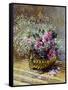 Roses in a Copper Vase, 1878-Claude Monet-Framed Stretched Canvas