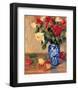 Roses in a Mexican Vase-B^ Oliver-Framed Art Print