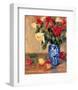 Roses in a Mexican Vase-B^ Oliver-Framed Art Print