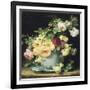 Roses in a Porcelain Bowl (detail)-Emilie Vouga-Framed Giclee Print