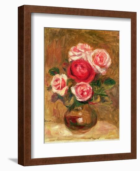 Roses in a Pot-Pierre-Auguste Renoir-Framed Giclee Print