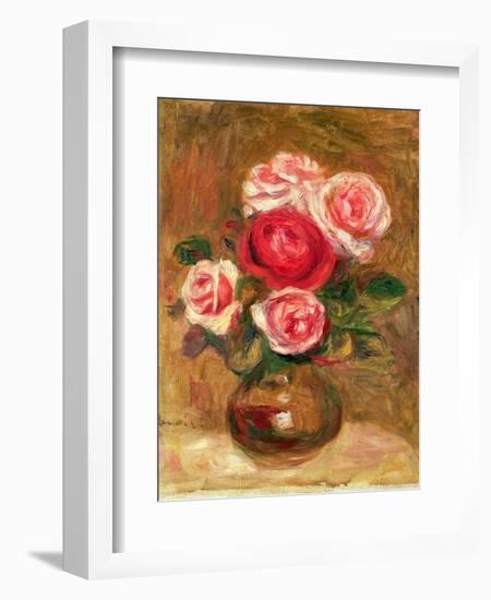 Roses in a Pot-Pierre-Auguste Renoir-Framed Giclee Print