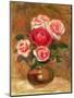 Roses in a Pot-Pierre-Auguste Renoir-Mounted Giclee Print