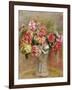 Roses in a Sevres Vase-Pierre-Auguste Renoir-Framed Giclee Print