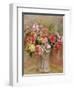 Roses in a Sevres Vase-Pierre-Auguste Renoir-Framed Giclee Print