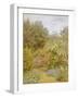 Roses in a Surrey Garden-Helen Allingham-Framed Giclee Print