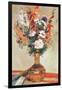 Roses in a Vase, 1872-Pierre-Auguste Renoir-Framed Giclee Print