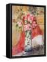 Roses in a Vase, 1876-Pierre-Auguste Renoir-Framed Stretched Canvas