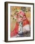 Roses in a Vase, 1876-Pierre-Auguste Renoir-Framed Giclee Print