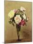 Roses in a Vase, 1892-Henri Fantin-Latour-Mounted Giclee Print