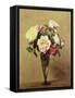 Roses in a Vase, 1892-Henri Fantin-Latour-Framed Stretched Canvas