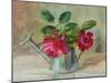 Roses in a Vase Painting.-Anna Pismenskova-Mounted Photographic Print