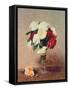 Roses in a Vase with Stem-Henri Fantin-Latour-Framed Stretched Canvas
