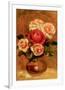 Roses in a Vase-Pierre-Auguste Renoir-Framed Premium Giclee Print