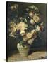 Roses in a Vase-Jacques-emile Blanche-Stretched Canvas