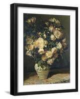 Roses in a Vase-Jacques-emile Blanche-Framed Giclee Print