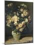 Roses in a Vase-Jacques-emile Blanche-Mounted Giclee Print